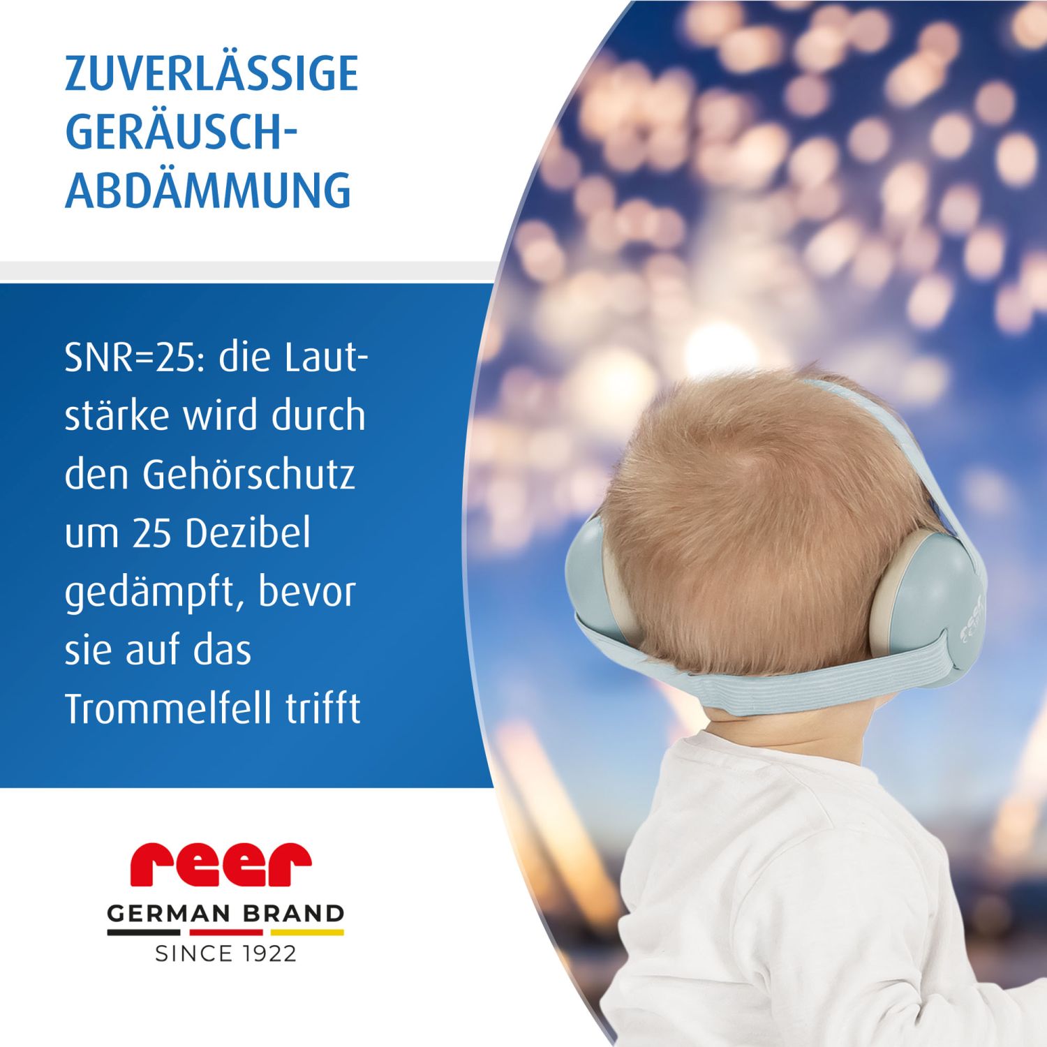 SilentGuard Baby Kapselgehörschutz, himmelblau