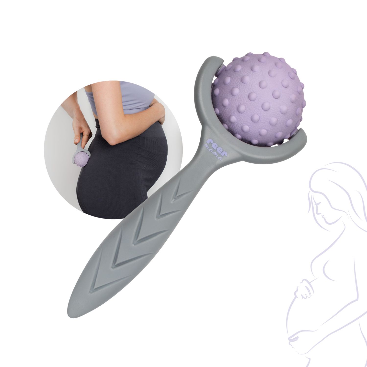 reer mama massage roller  