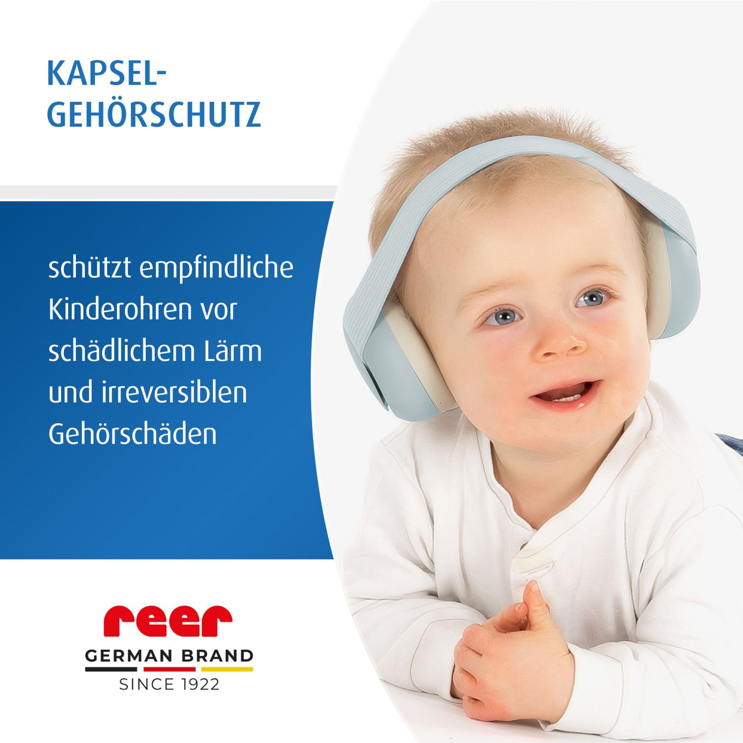 SilentGuard Baby Kapselgehörschutz, himmelblau