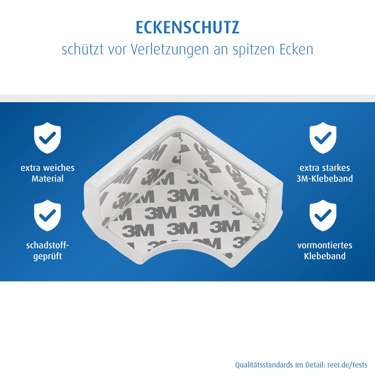 Eckenschutz soft, weiß