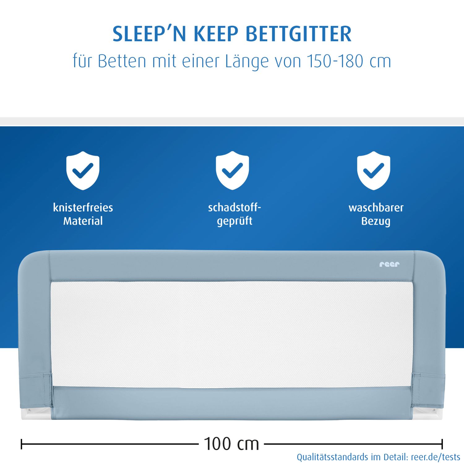 Sleep'n Keep Bettgitter, für Betten 150 cm - 180 cm