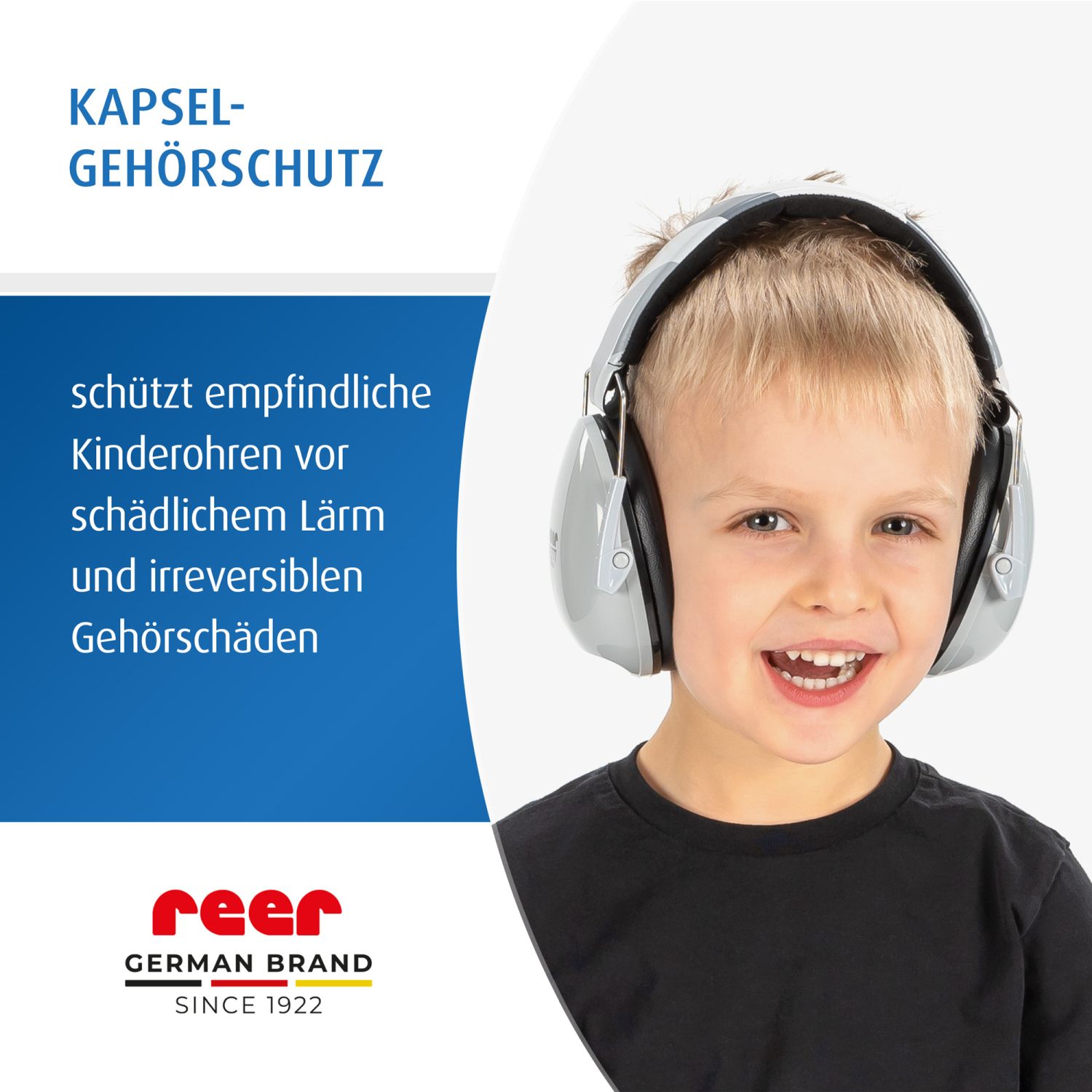 SilentGuard Kids Kapselgehörschutz, grau