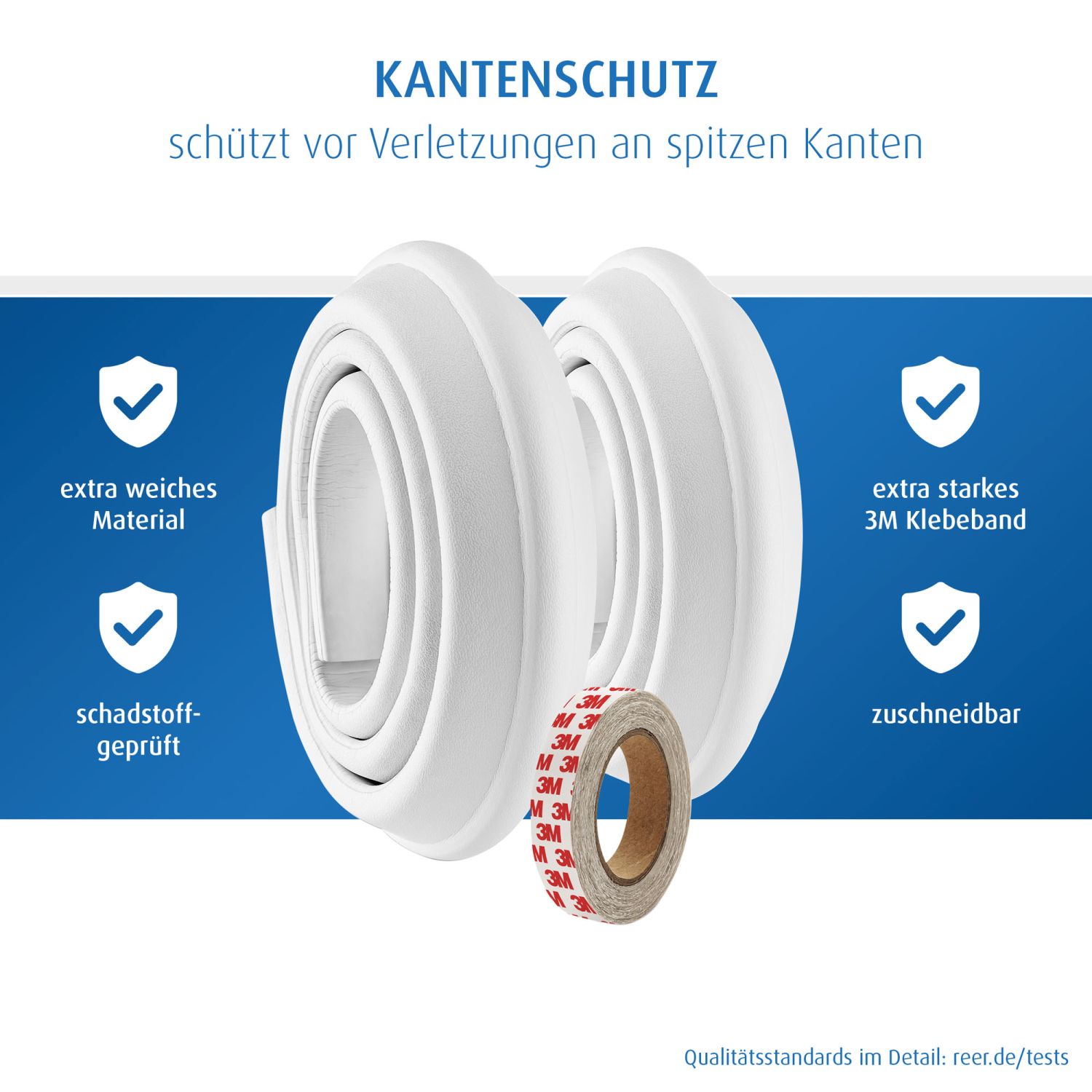 Kantenschutz soft, weiß