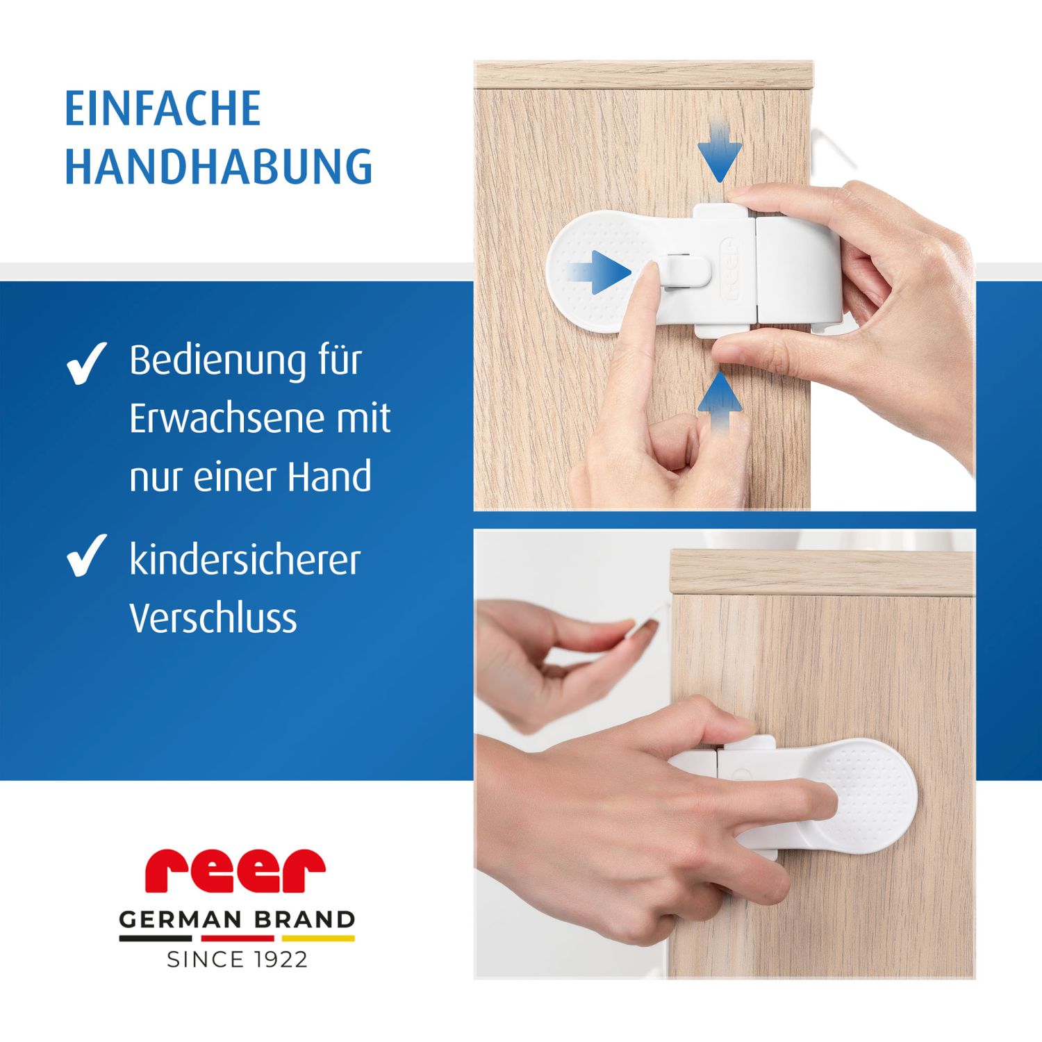 Schrank- und Schubladensicherung extern, 1 Stück