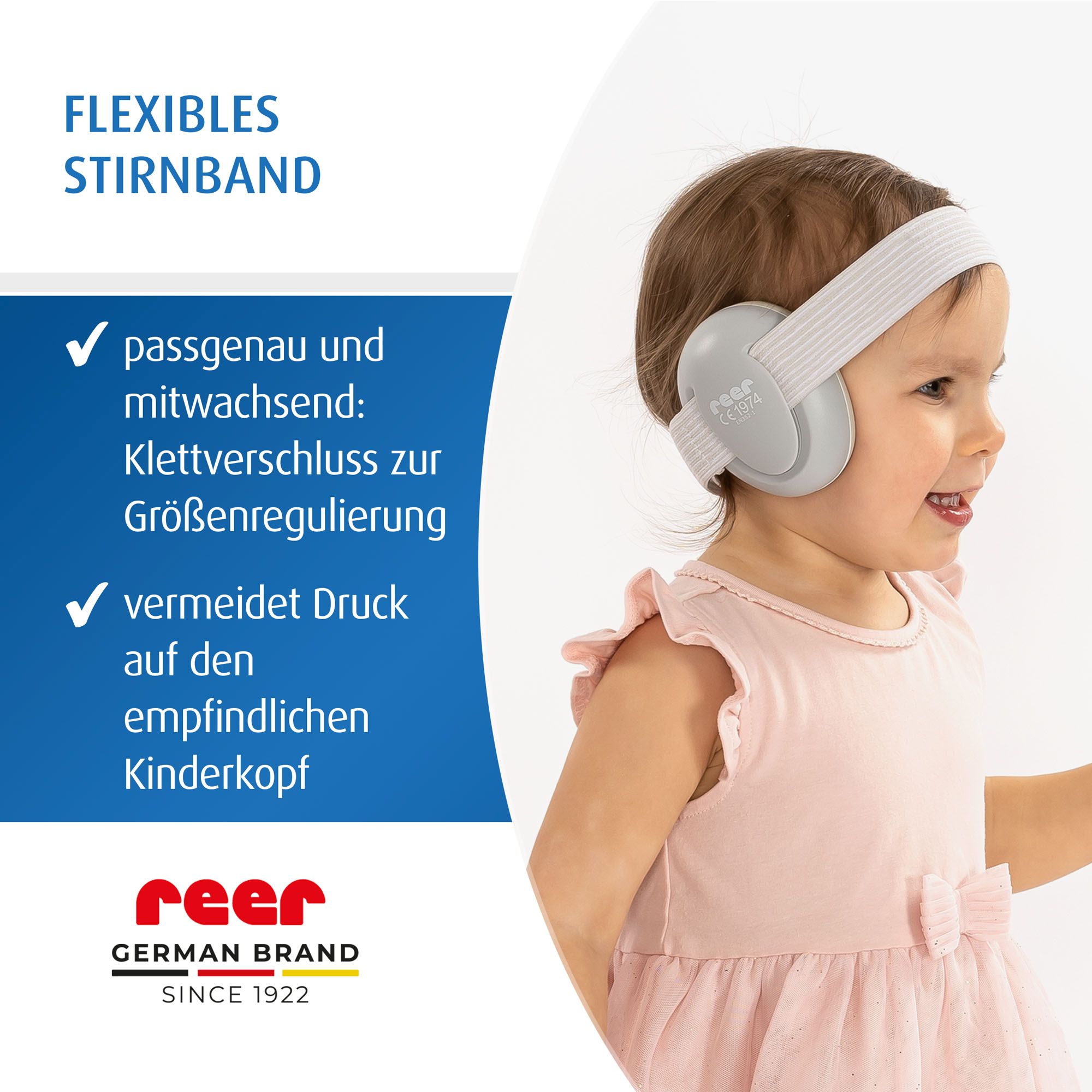 SilentGuard Baby Kapselgehörschutz, grau