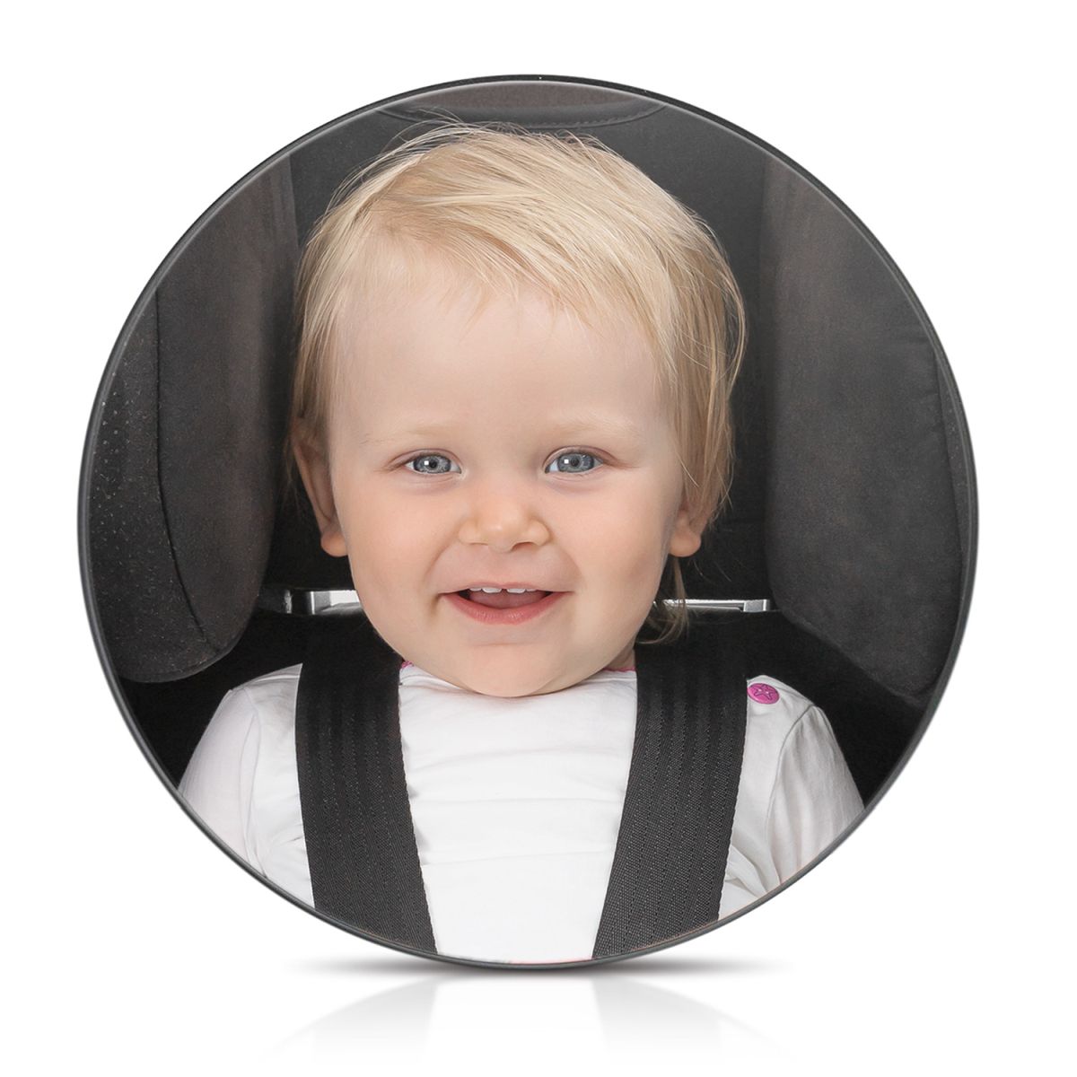 reer BabyView LED Auto-Sicherheitsspiegel, Baby-Rücksitzspiegel, Autos –  Ambiente3000